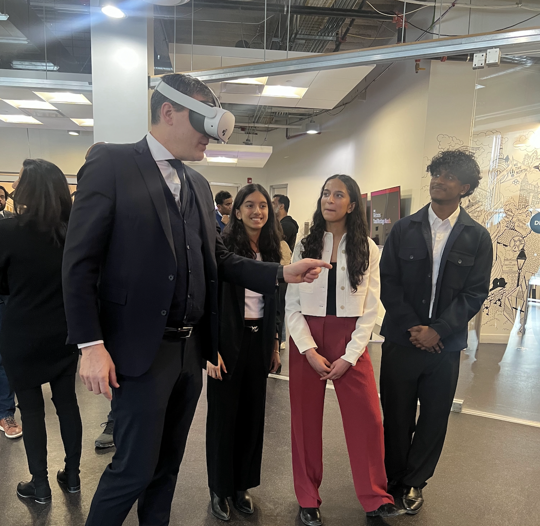 Demo to Canadian Federal Minister of AI and Digital Innovation